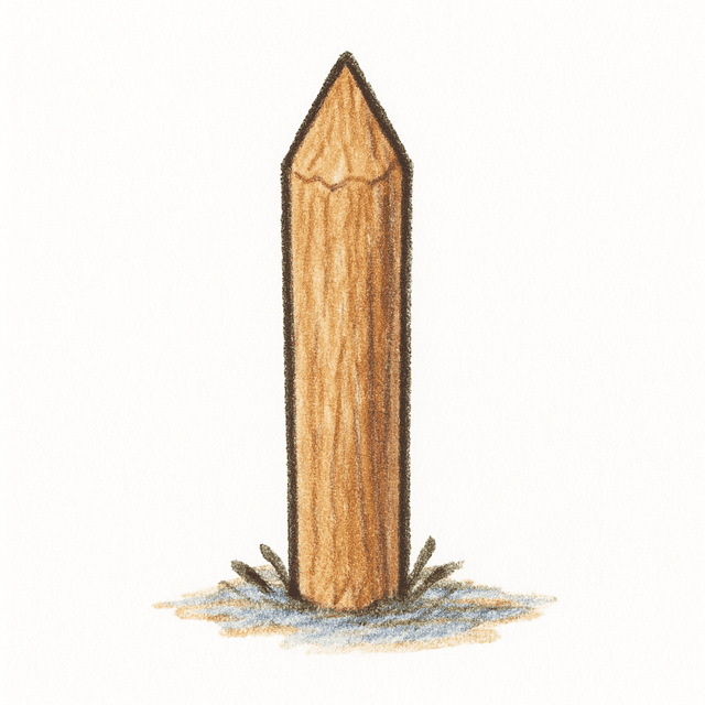 Clue 3: stakes