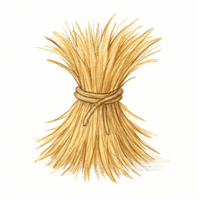 Clue 5: straw