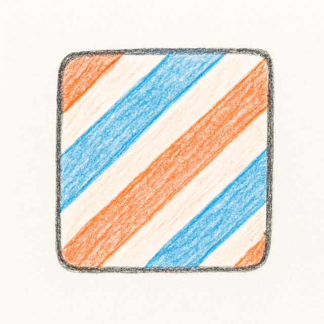 Clue 1: stripe