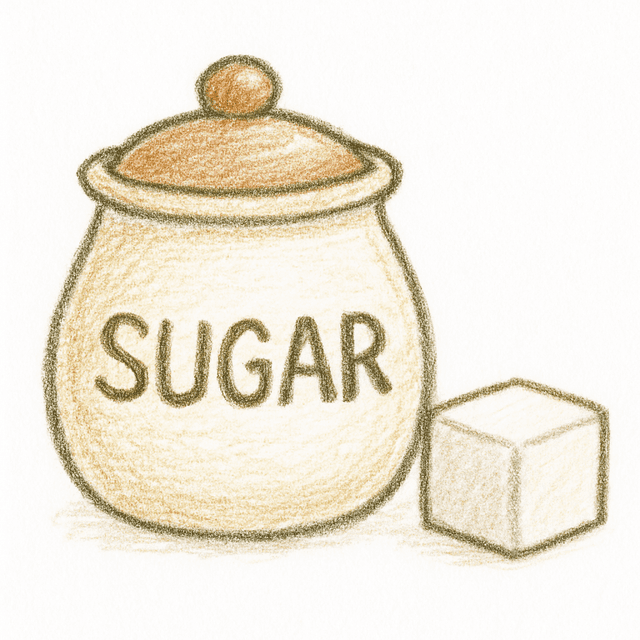 Clue 5: sugar