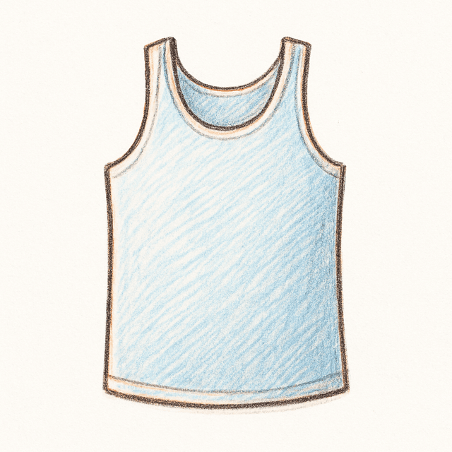 Clue 5: tank-top