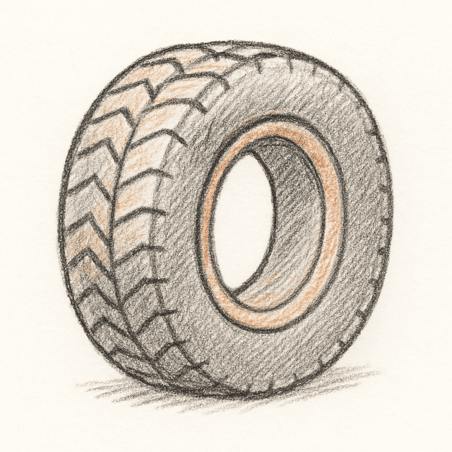 Clue 3: tire