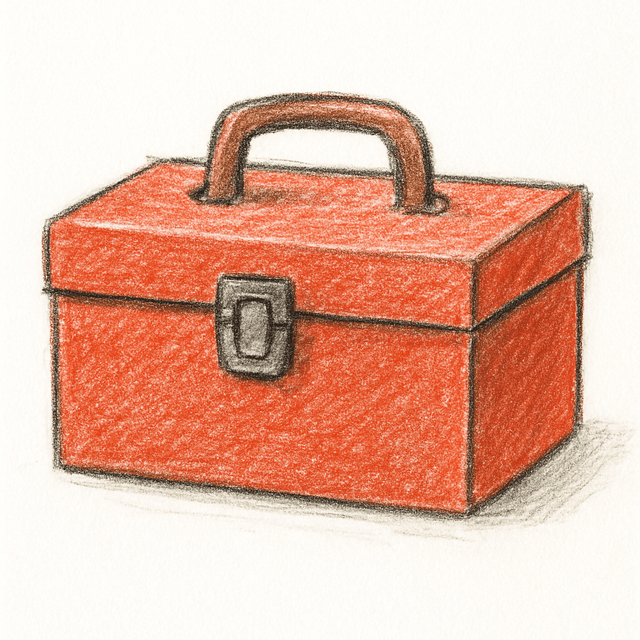 Clue 2: toolbox