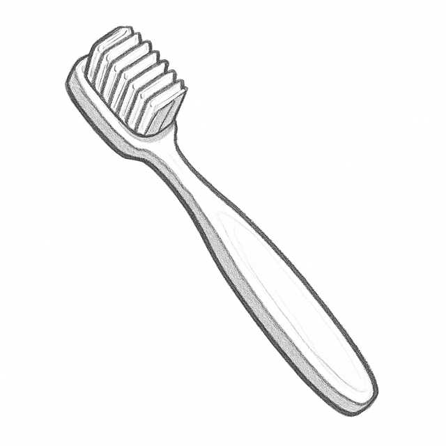 Clue 5: toothbrush