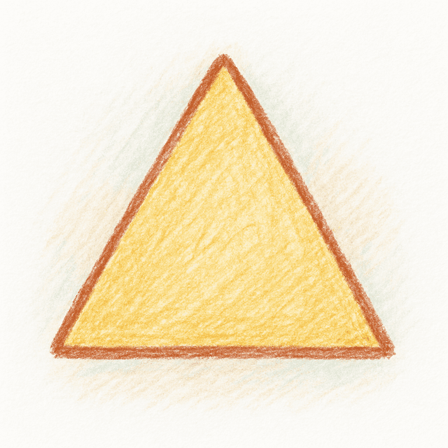 Clue 2: triangle