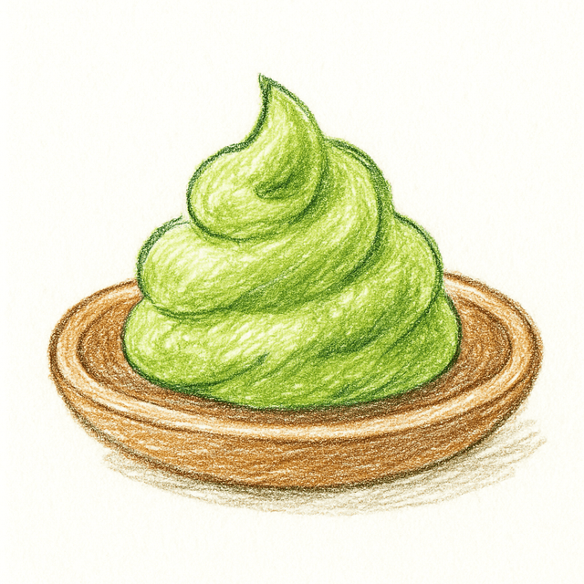 Clue 3: wasabi