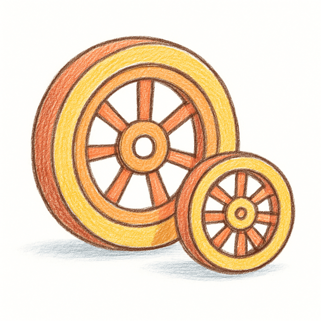 Clue 2: wheels
