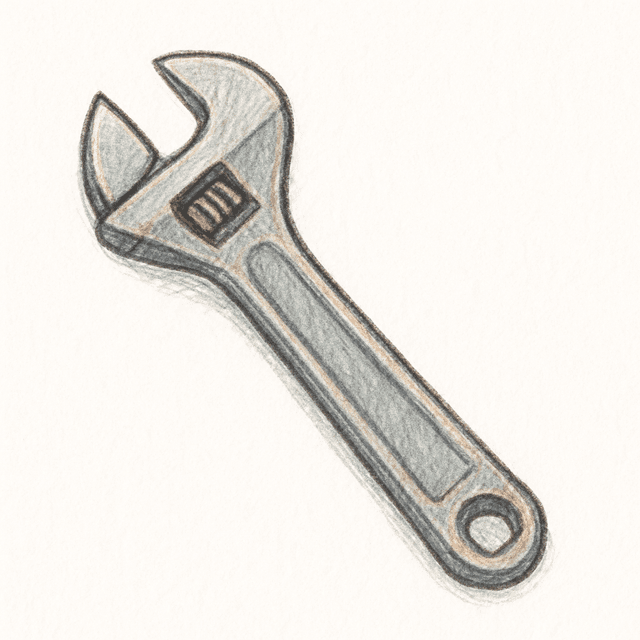 Clue 3: wrench