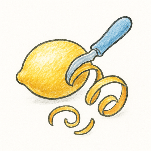 Clue 3: zest