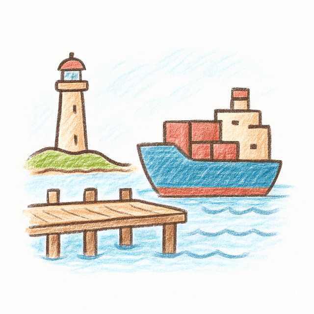 Solution drawing: harbor