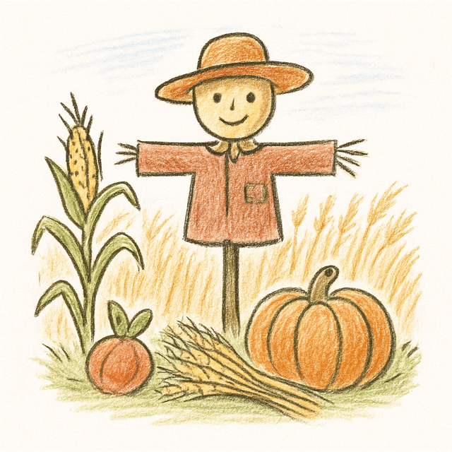 Solution drawing: harvest