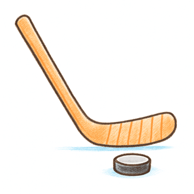 Solution drawing: hockey