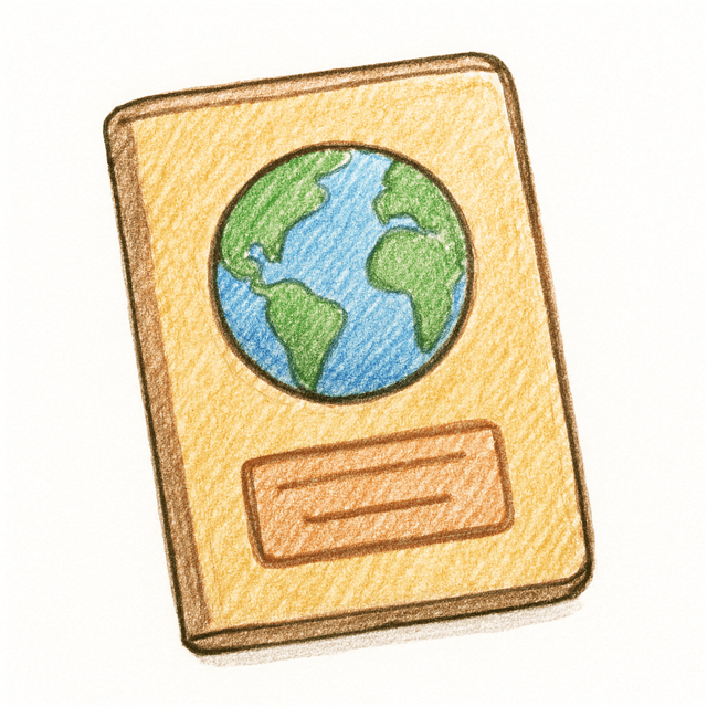 Solution drawing: passport