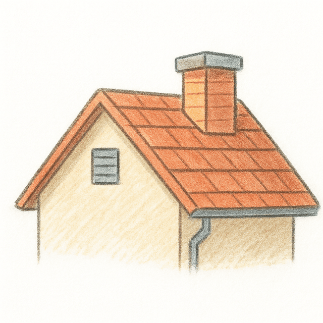 Solution drawing: roof