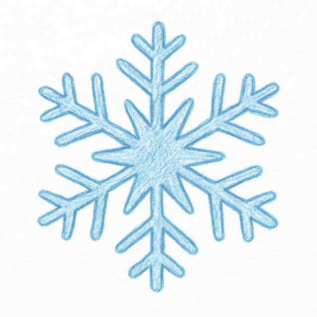 Solution drawing: snowflake