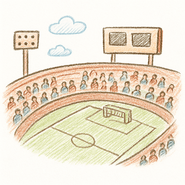 Solution drawing: stadium