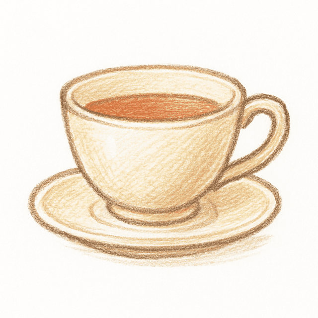 Solution drawing: teacup