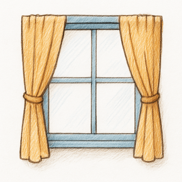 Solution drawing: window