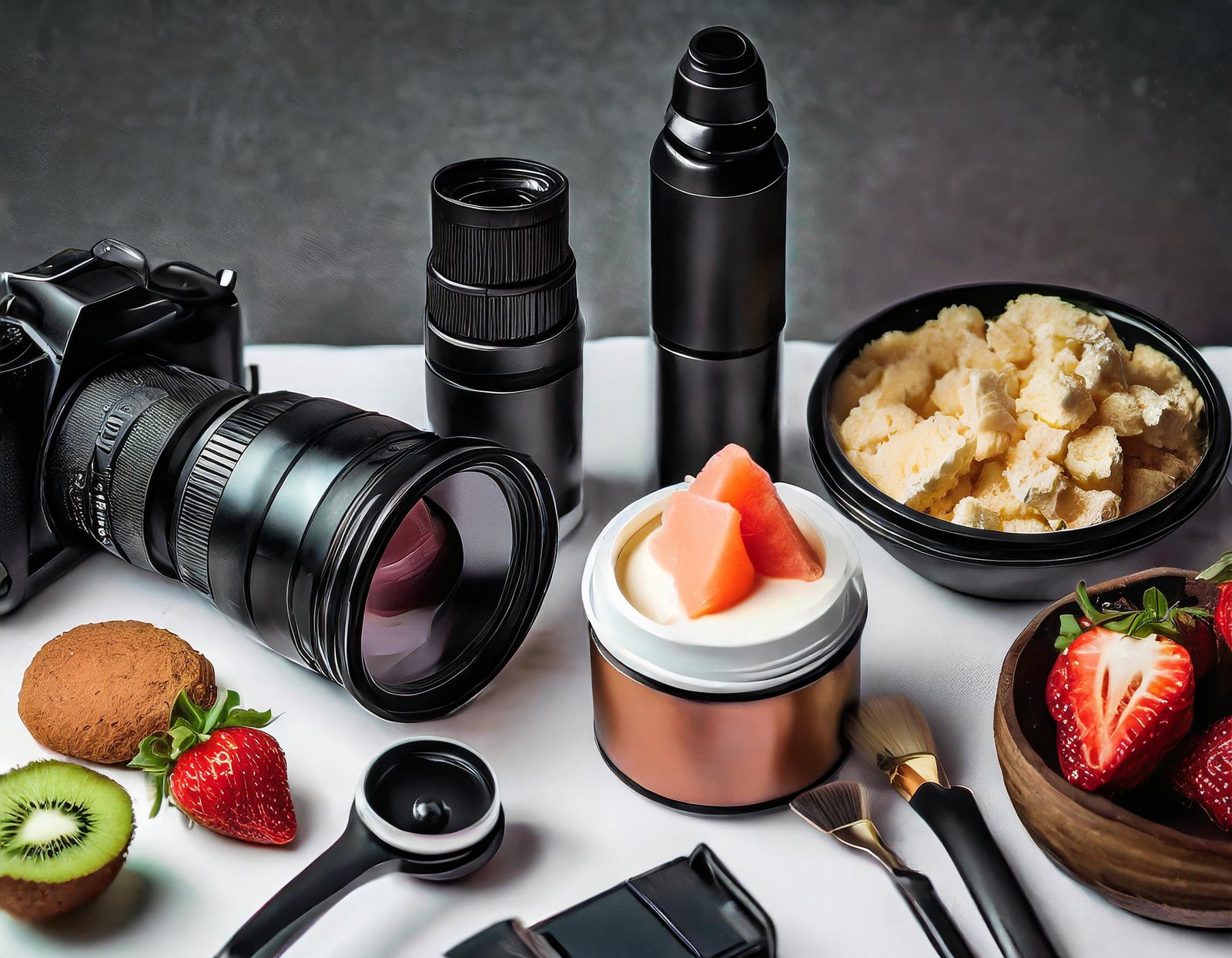 Firefly multi product photography - food styling for advertisement and blog; high quality photo 7284